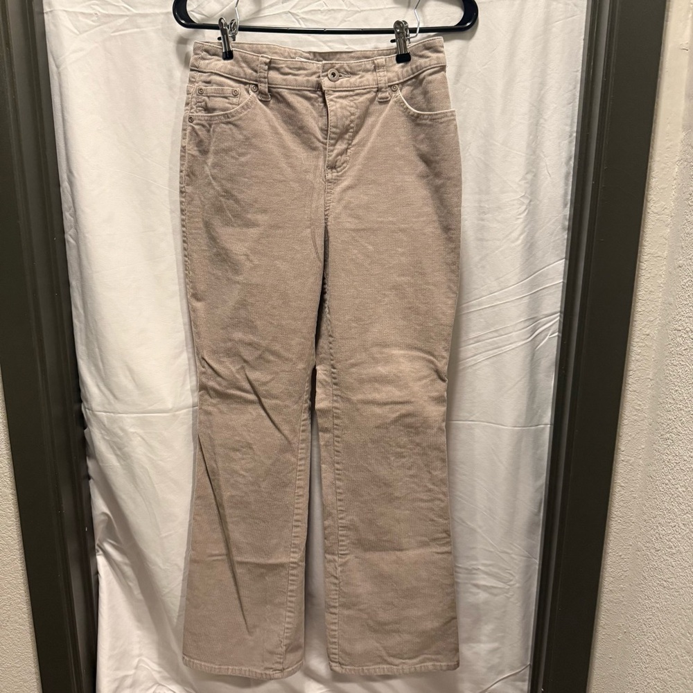 St. John's Bay Beige Corduroy Pants